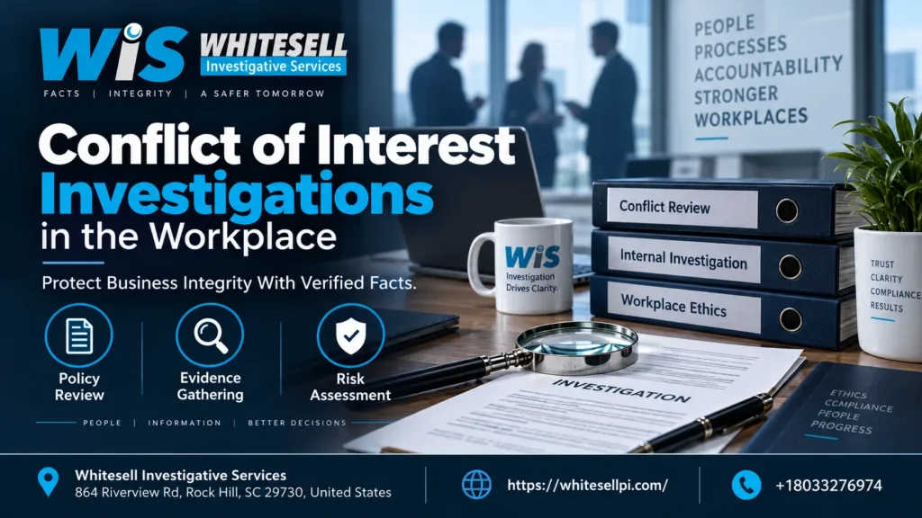 conflict of interest investigations in the workplace