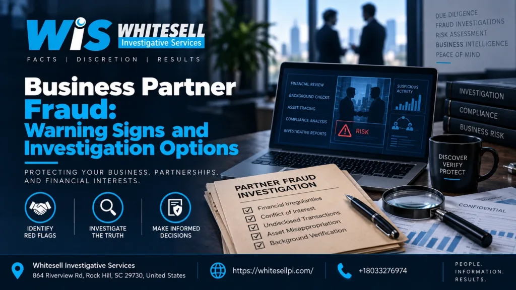 Business Partner Fraud: Warning Signs and Investigation Options