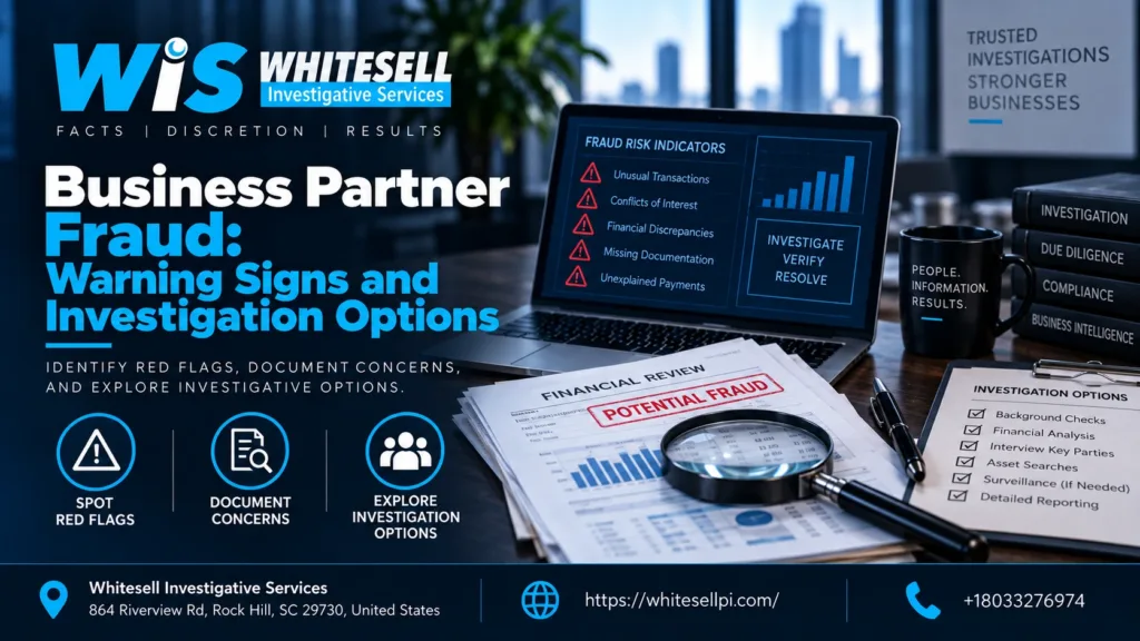 Business Partner Fraud: Warning Signs and Investigation Options