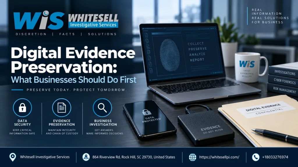 digital evidence preservation