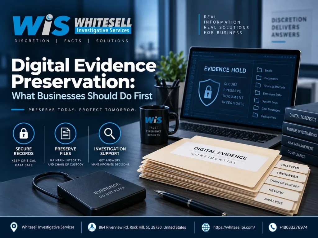digital evidence preservation