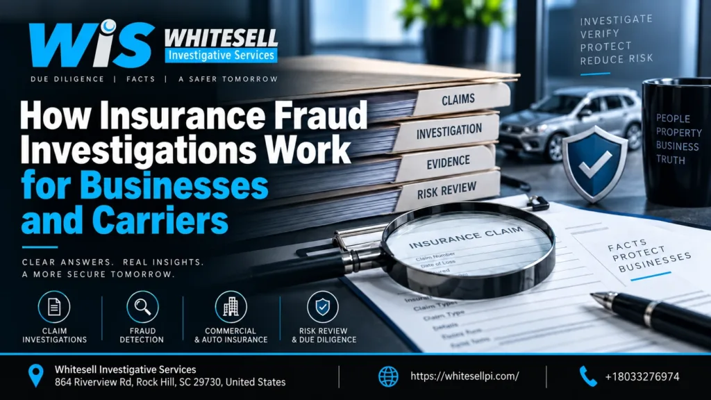 how insurance fraud investigations work for business and carriers