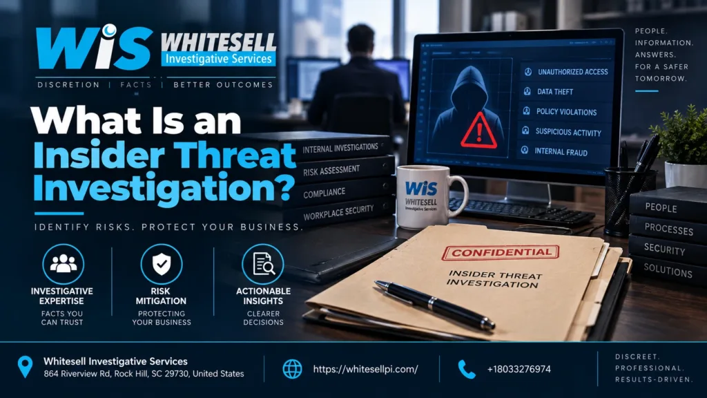 what is an insider threat investigation