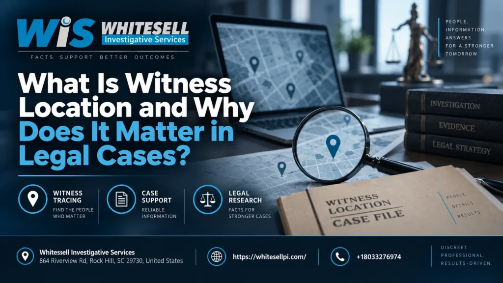 what is witness location and why does it matter in legal cases