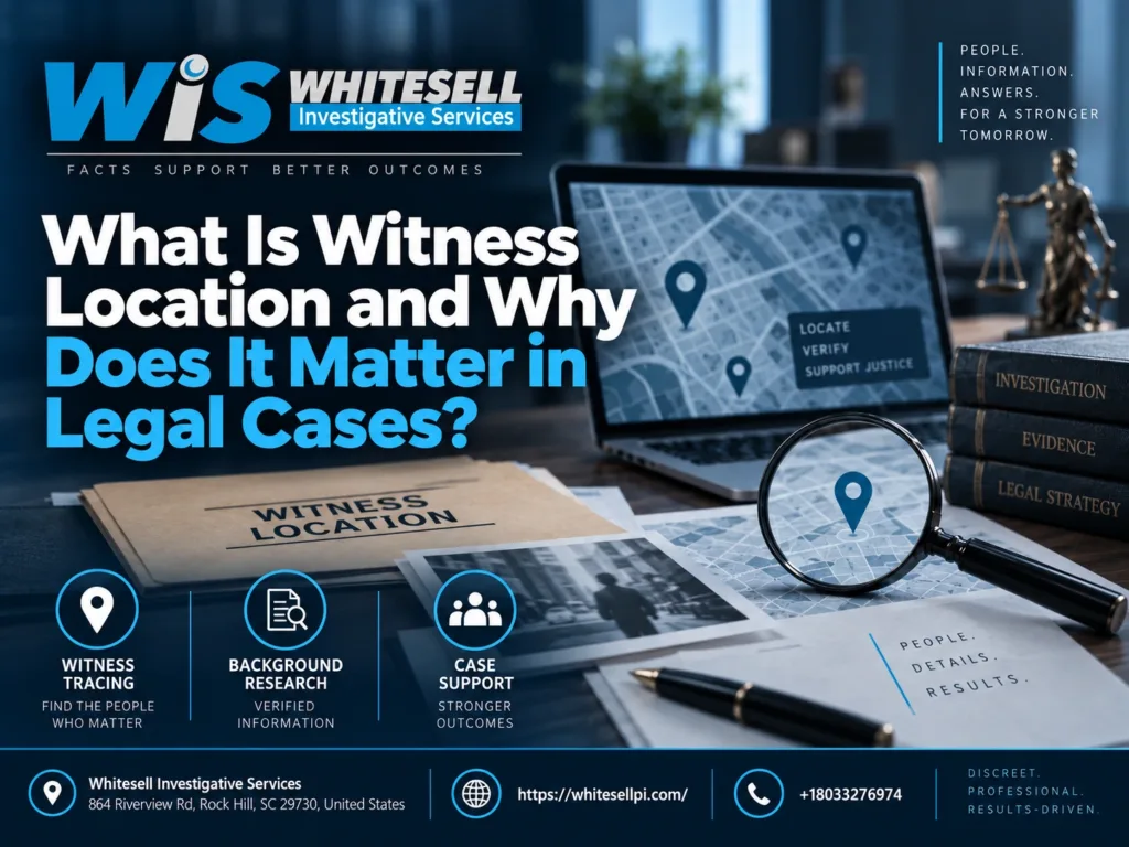 what is witness location and why does it matter in legal cases