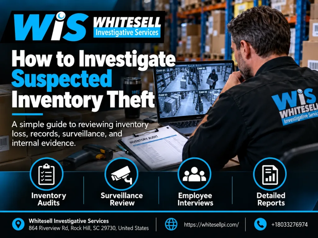 How to Investigate Suspected Inventory Theft