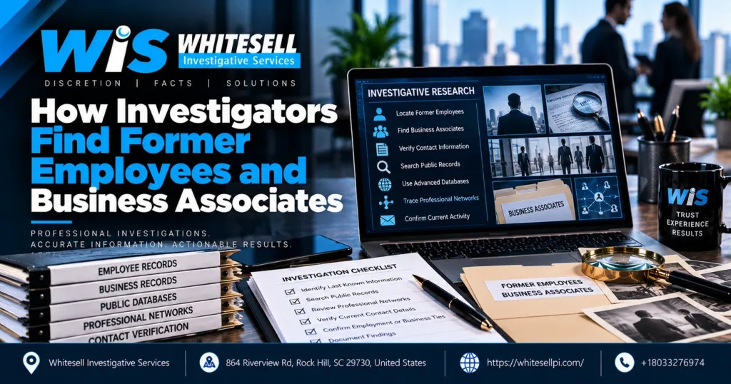 How Investigators Find Former Employees and Business Associates