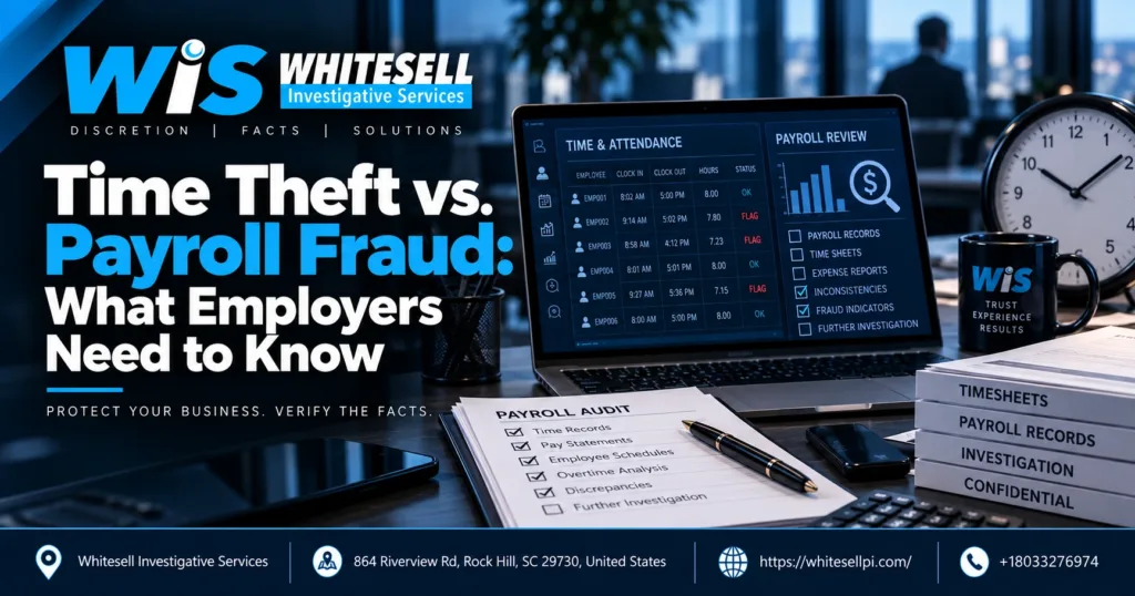 Time Theft vs. Payroll Fraud: What Employers Need to Know